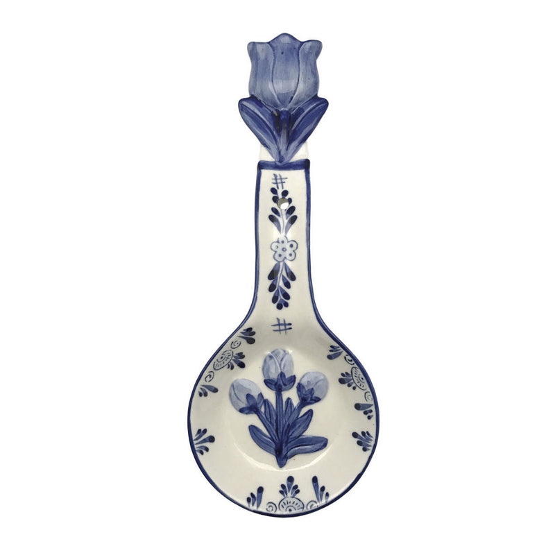 Porcelain Spoon Rests Delft Blue 3 D Tulip