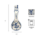 Porcelain Spoon Rests Delft Blue Kiss