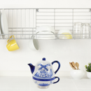 Ceramic Pepper and Salt Shakers: Tea Cup/Pot