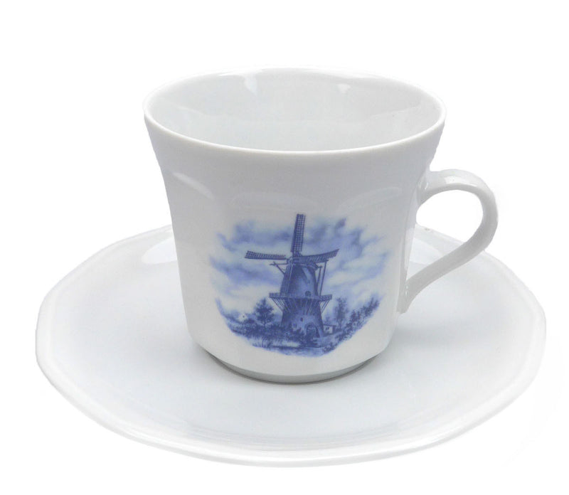 Porcelain Cup and Saucer Sets 3.5 inches - Below $10, Coffee Mugs, Decorations, Drinkware, Dutch, Home & Garden, Kitchen Decorations, S&P Sets, Tableware