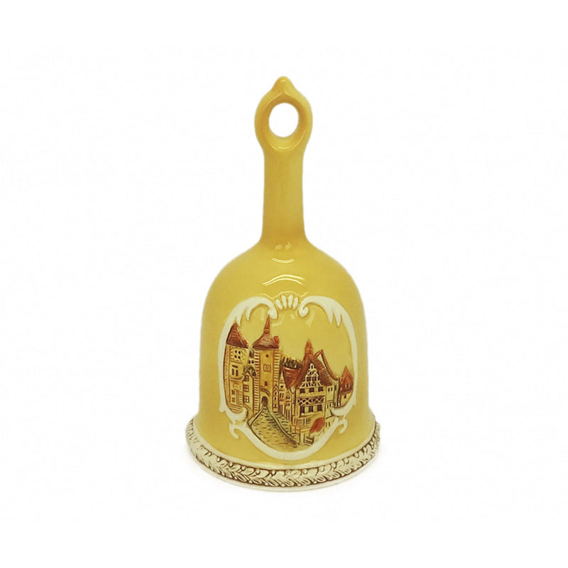 Engraved Rothenburg Village German Bell