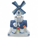 Decorative Windmill and Kissing Couple - Collectibles, Decorations, Delft Blue, Dutch, Figurines, Home & Garden, Kissing Couple, L, PS-Party Favors, PS-Party Favors Dutch, Size, Small, Top-DTCH-A, Tulips, Windmills - 2 - 3