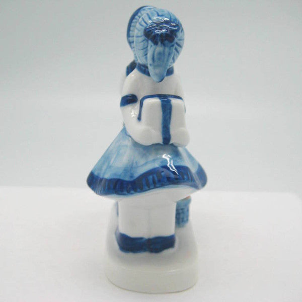 Delft Blue Ceramic Kiss with Tulips - Collectibles, Decorations, Delft Blue, Dutch, Figurines, Home & Garden, Kissing Couple, L, Medium, PS-Party Favors, PS-Party Favors Dutch, Size, Small, Top-DTCH-B, Tulips - 2 - 3 - 4