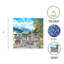 Seasons of Germany Collectors Tile: Summer