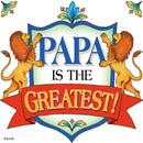 "Papa Is The Greatest" Decorative Kitchen Tile