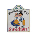 Ceramic Cheeseboard with Cork Backing: Swedish