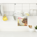 "Oma's House Rules" German Gift Idea Ceramic Wall Tile