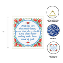 Gift For Oma: Oma Heart of Gold.. Ceramic Tile