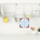 Gift For Oma: Oma Heart of Gold.. Ceramic Tile