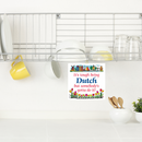 Decorative Wall Plaque Tough Being Dutch