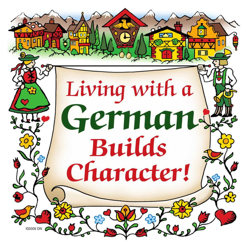 Living With A German Ceramic Wall Tile