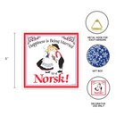 Kitchen Wall Plaques Happily Married Norsk