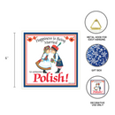 Polish Gift Tile: "Married to Polish"