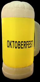 German Oktoberfest Party Large Inflatable Beer Stein - German, New Products, NP Upload, Oktoberfest, PS- Oktoberfest Decorations, Tableware, Yr-2016
