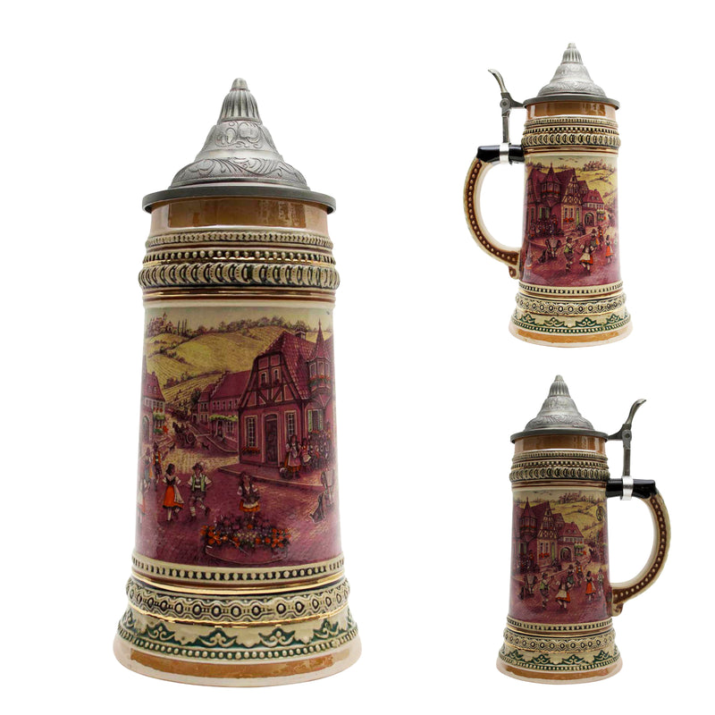 Oktoberfest beer steins