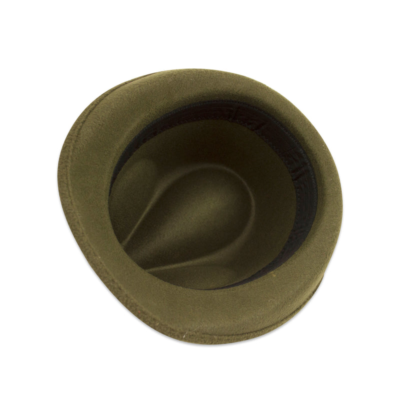 Deluxe Green German Fedora Hat