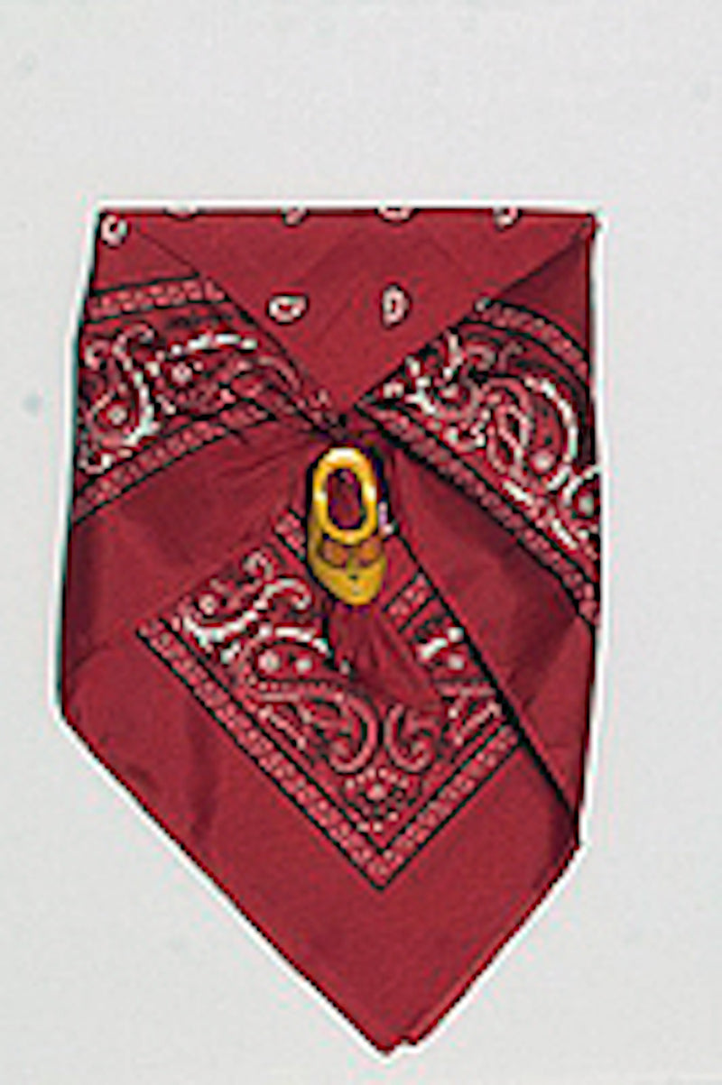 Red Shoe Tie Handkerchief Bandanna - Apparel-Costumes, Apparel-Handkerchiefs, Blue, Collectibles, Decorations, Dutch, Home & Garden, Napkin Holders, Netherlands, Red, Wooden Shoes