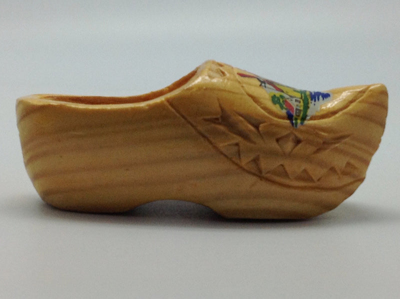 Wooden Shoe Carved Trim Napkin Ring Holder - Apparel-Costumes, Apparel-Handkerchiefs, Collectibles, Dutch, Home & Garden, Napkin Holders, PS-Party Favors Dutch, wood - 2 - 3