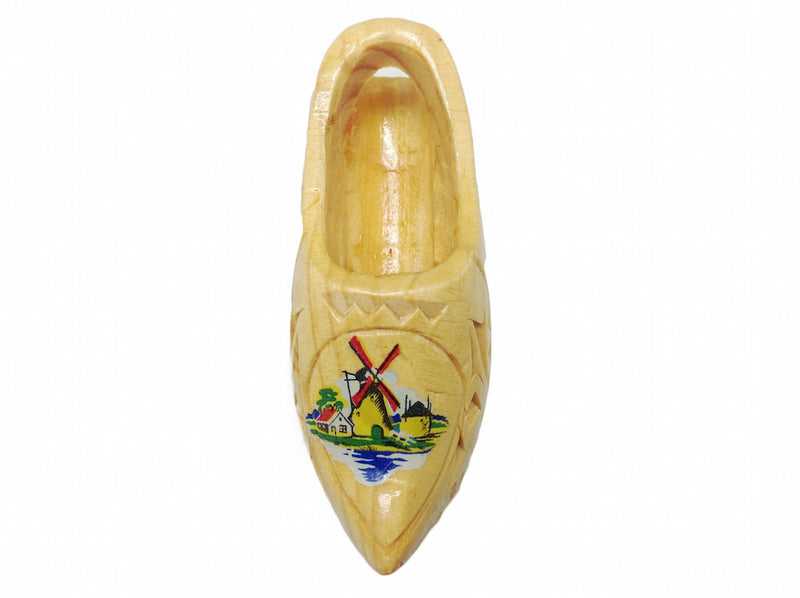 Wooden Shoe Carved Trim Napkin Ring Holder - Apparel-Costumes, Apparel-Handkerchiefs, Collectibles, Dutch, Home & Garden, Napkin Holders, PS-Party Favors Dutch, wood