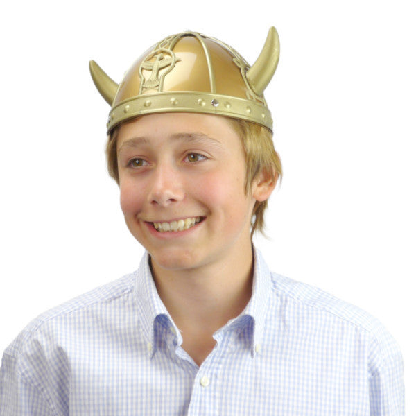 Plastic Viking Hat for Oktoberfest - Apparel-Costumes, Below $10, Hats, Hats-Kids, Hats-Party, Hats-Vikings, Norwegian, Oktoberfest, Scandinavian, Viking - 2 - 3