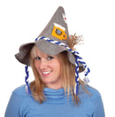 Oktoberfest "Farmer" Costume Hat with Braids