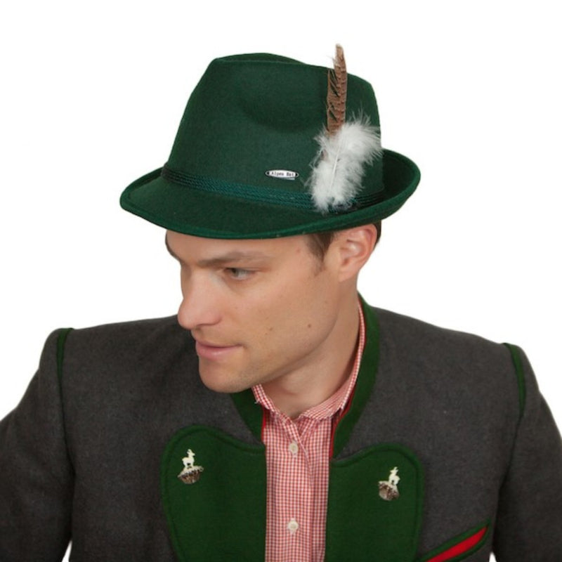 Oktoberfest Costume Felt Party Hat Green