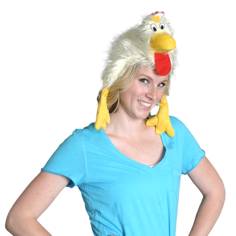 Oktoberfest Rooster Chicken Dance Party Hat