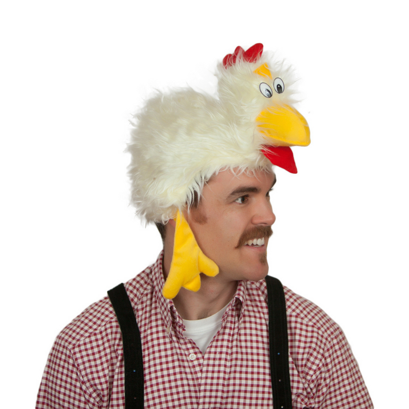 Oktoberfest Rooster Chicken Dance Party Hat