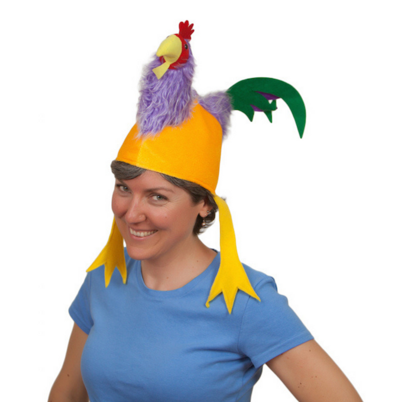 Oktoberfest Colorful Rooster Costume Hat