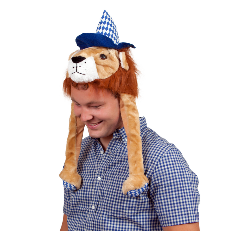 Oktoberfest Bavarian Lion Costume Hat