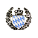 German Themed Bavarian Coat of Arms Hat Pin