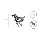 Oktoberfest German Hat Pin Metal Dachshund Dog Germany Banner