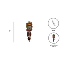 Oktoberfest German Hat Pin Colored Metal Cuckoo Clock - OktoberfestHaus
