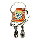 Germany Oktoberfest Beer Mug Metal Hat Pin