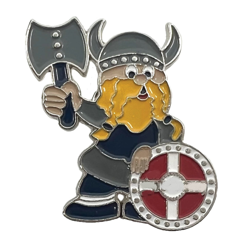 Viking Man Collectible Festival Metal Hat Pin or Lapel Souvenir