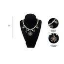 Edelweiss and Pearls Necklace Oktoberfest Jewelry