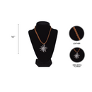 Classic Edelweiss Braided Necklace Oktoberfest Jewelry