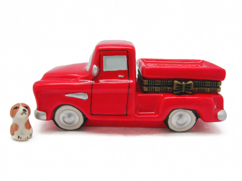 Red Pickup Truck Jewelry Boxes - Collectibles, Figurines, General Gift, Hinge Boxes, Hinge Boxes-General, Home & Garden, Jewelry Holders, Kids, PS-Party Favors, Toys