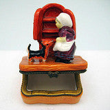 Children's Mother Hubbard Jewelry Boxes - Collectibles, Figurines, General Gift, Hinge Boxes, Hinge Boxes-General, Home & Garden, Jewelry Holders, Nursery Rhyme, Toys - 2