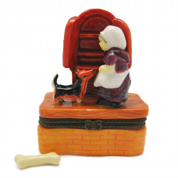 Children's Mother Hubbard Jewelry Boxes - Collectibles, Figurines, General Gift, Hinge Boxes, Hinge Boxes-General, Home & Garden, Jewelry Holders, Nursery Rhyme, Toys