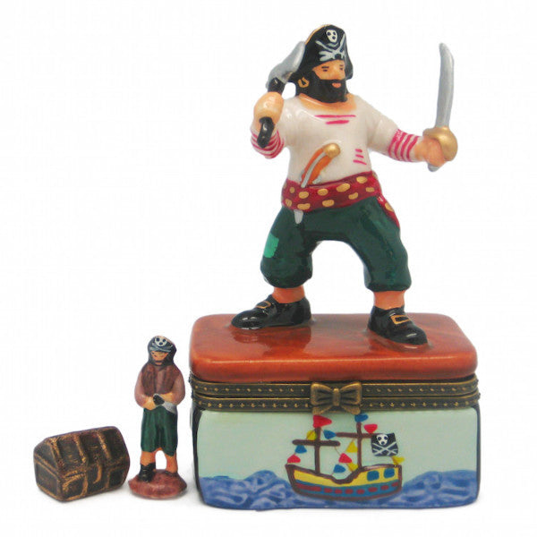 Collectible Pirate Jewelry Boxes - Collectibles, Figurines, General Gift, Hinge Boxes, Hinge Boxes-General, Home & Garden, Jewelry Holders, Kids, Toys