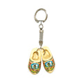 Dutch Wooden Shoes Keychain Natural - OktoberfestHaus