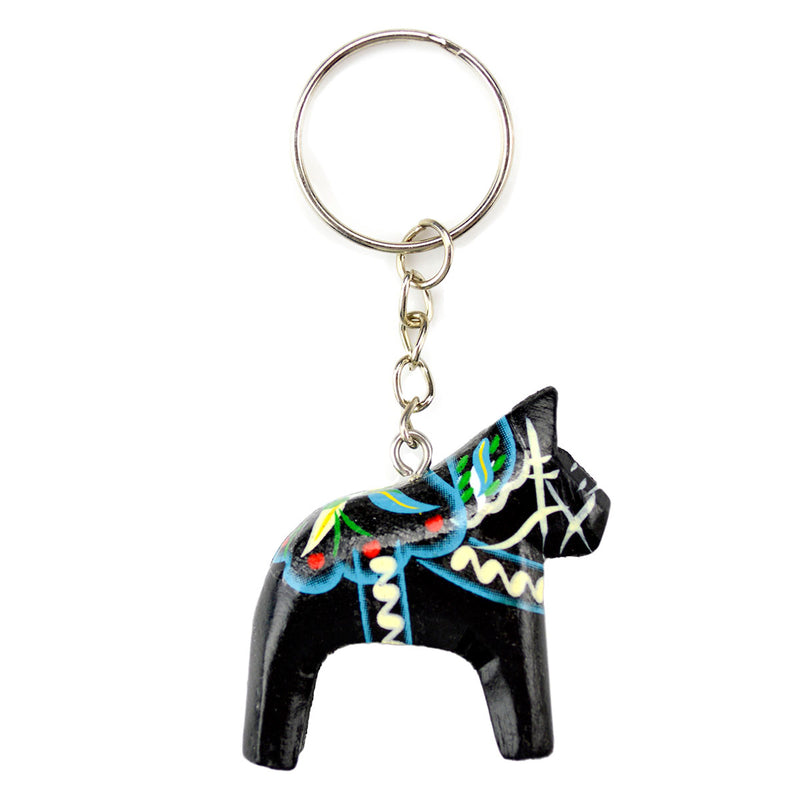 Keychain: Dala Black  1.5"