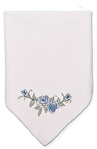 Blue Rose Napkin Lace Table