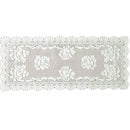 Oktoberfest Alpine Rose Rectangular Ecru Table Linen