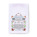 Scandinavian Gift Kitchen Towel Aebleskiever Recipe Decorative Print Towel