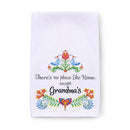 "No Place Like Home Except Grandma's" Grandma Gift Idea Decorative Print Towel