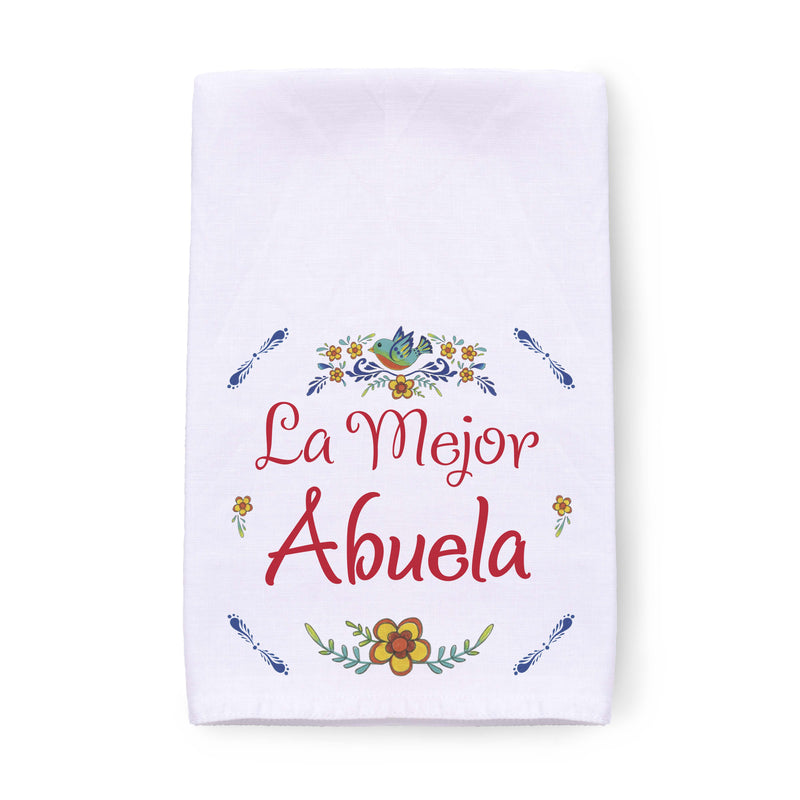 La Mejor Abuela Regalos para Abuela Spanish Grandmother Blue Lovebir