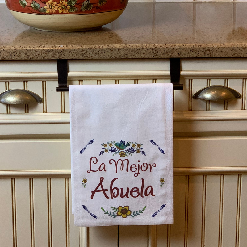 La Mejor Abuela Regalos para Abuela Spanish Grandmother Blue Lovebir