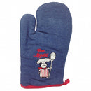 Bon Appetit! Denim Mitten - Apparel-Costumes, Below $10, Black, Denim, French, SY: Bon Appetit